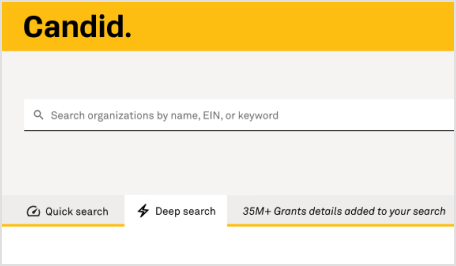 Tab design with icons